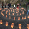 2014 Festival of Light and Gratitude: The 2nd Annual Black Friday luminous labyrinth walk at Baker Beach